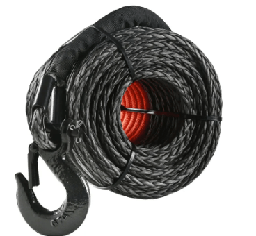 Synthetic winch rope 9.5 mm